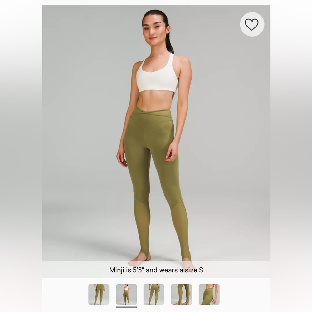 Lululemon Athletica Sage Green Leggings